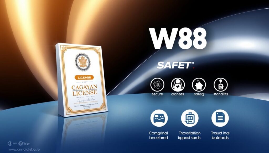 ใบอนุญาต Cagayan และมาตรฐานความปลอดภัย W88