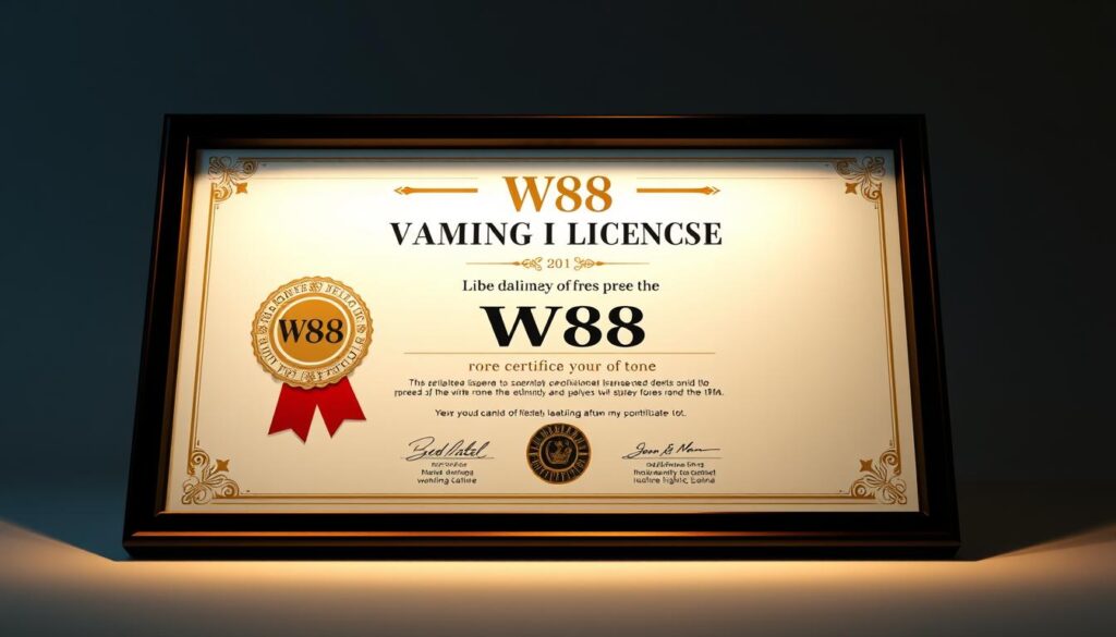 ใบอนุญาตเกม W88