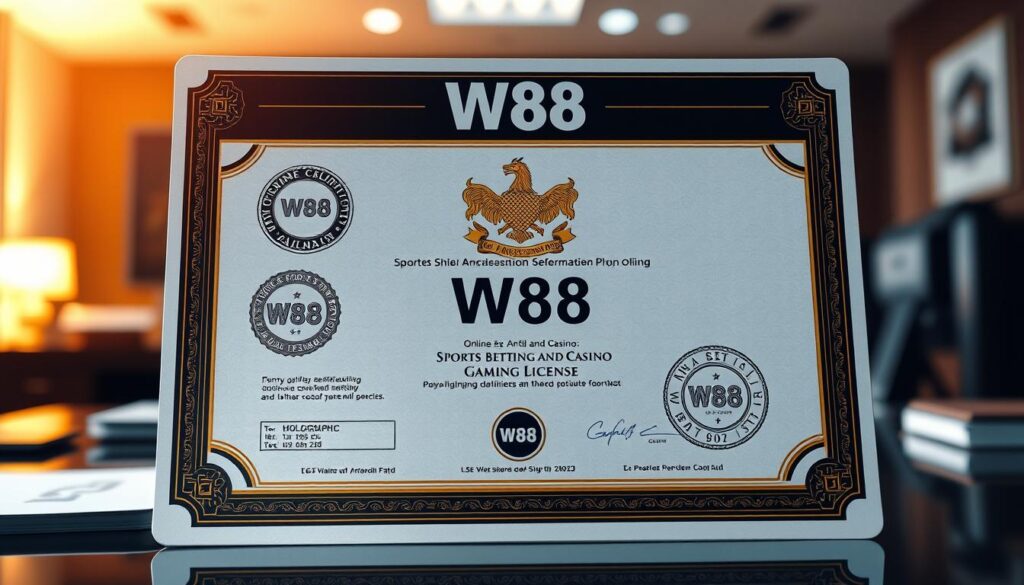 ใบอนุญาตเกมมิ่ง W88